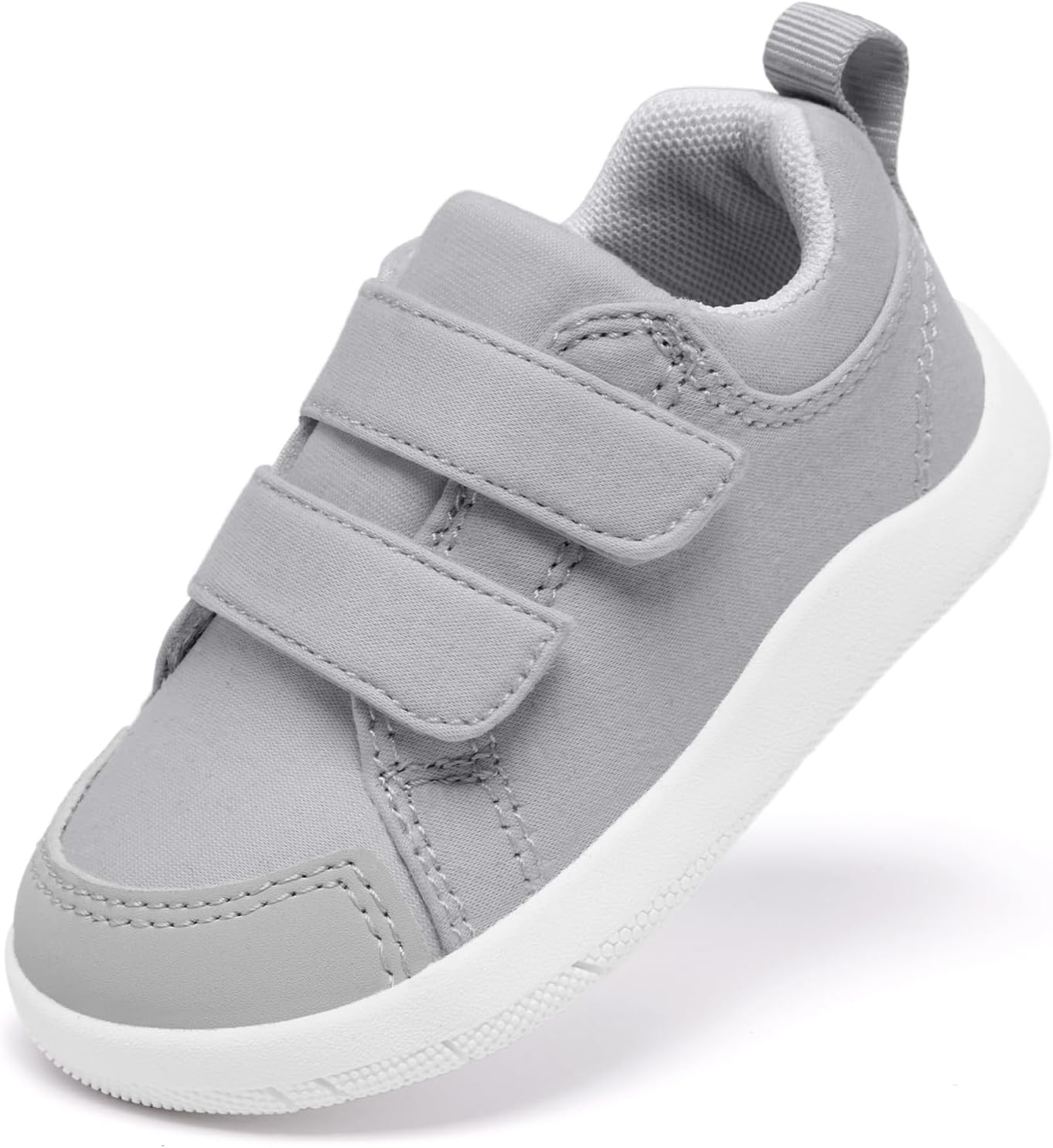 MORENDL Wide Toe Box Shoes Toddler Barefoot Shoes Baby Walking Shoe Boy Girl Non-Slip Zero Drop Minimalist Sneakers Comfort Tennis Outdoor Activities