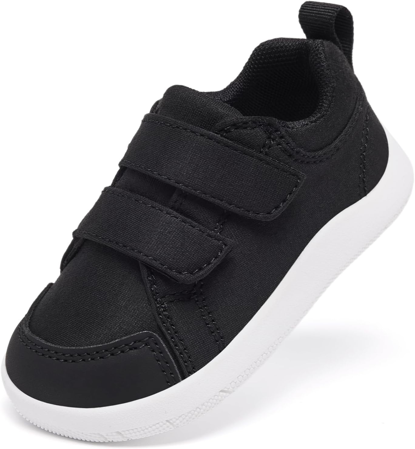 MORENDL Wide Toe Box Shoes Toddler Barefoot Shoes Baby Walking Shoe Boy Girl Non-Slip Zero Drop Minimalist Sneakers Comfort Tennis Outdoor Activities