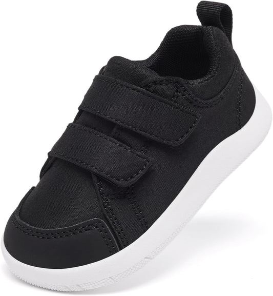 MORENDL Wide Toe Box Shoes Toddler Barefoot Shoes Baby Walking Shoe Boy Girl Non-Slip Zero Drop Minimalist Sneakers Comfort Tennis Outdoor Activities