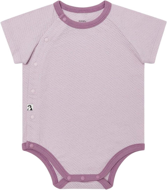 Konny Newborn Cotton Mesh Bodysuit Premium and Safe for New Moms: Baby Clothing for Stylish Comfort(0-12M)