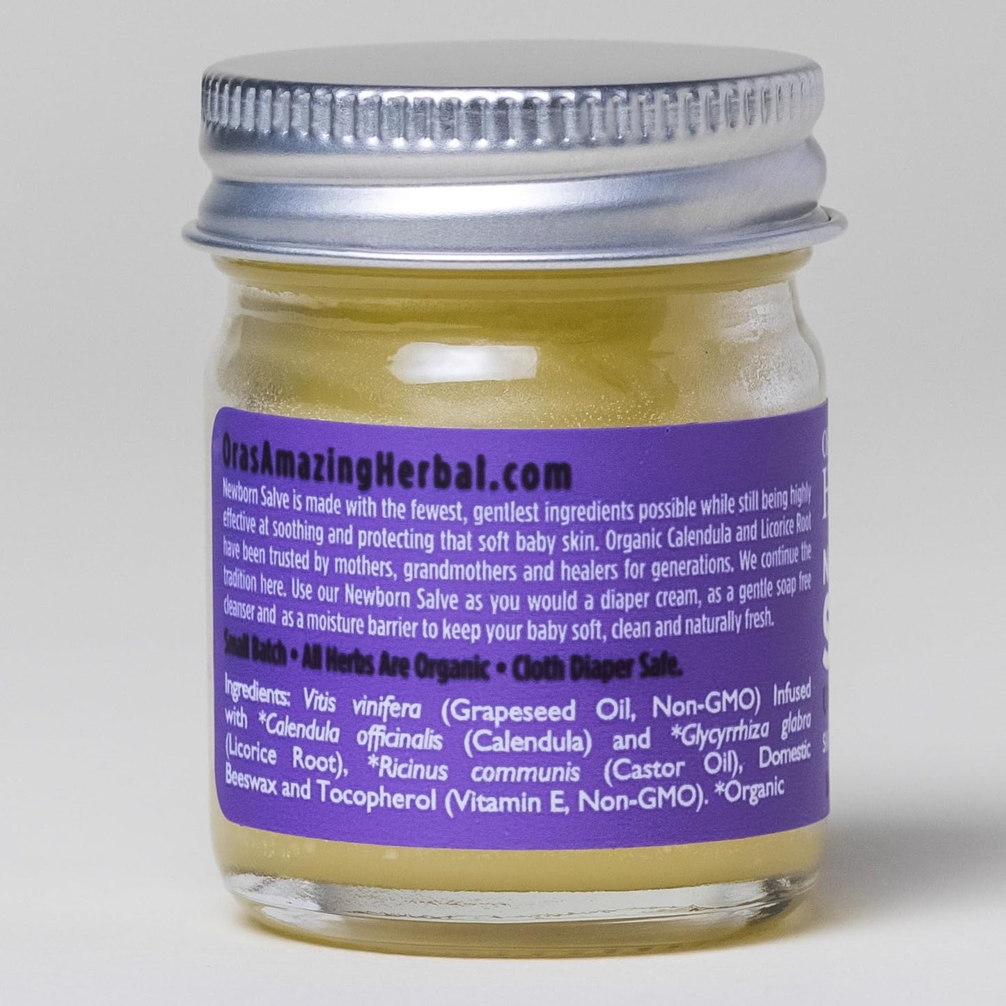 Ora's amazing Herbal, Newborn Salve, Diaper Rash Cream, Calendula Baby Balm, EWG Verified Baby Ointment, Acne Eczema, Butt Cream, Infant Massage, Natural Paraben Free, Good for Sensitive Skin 1 oz