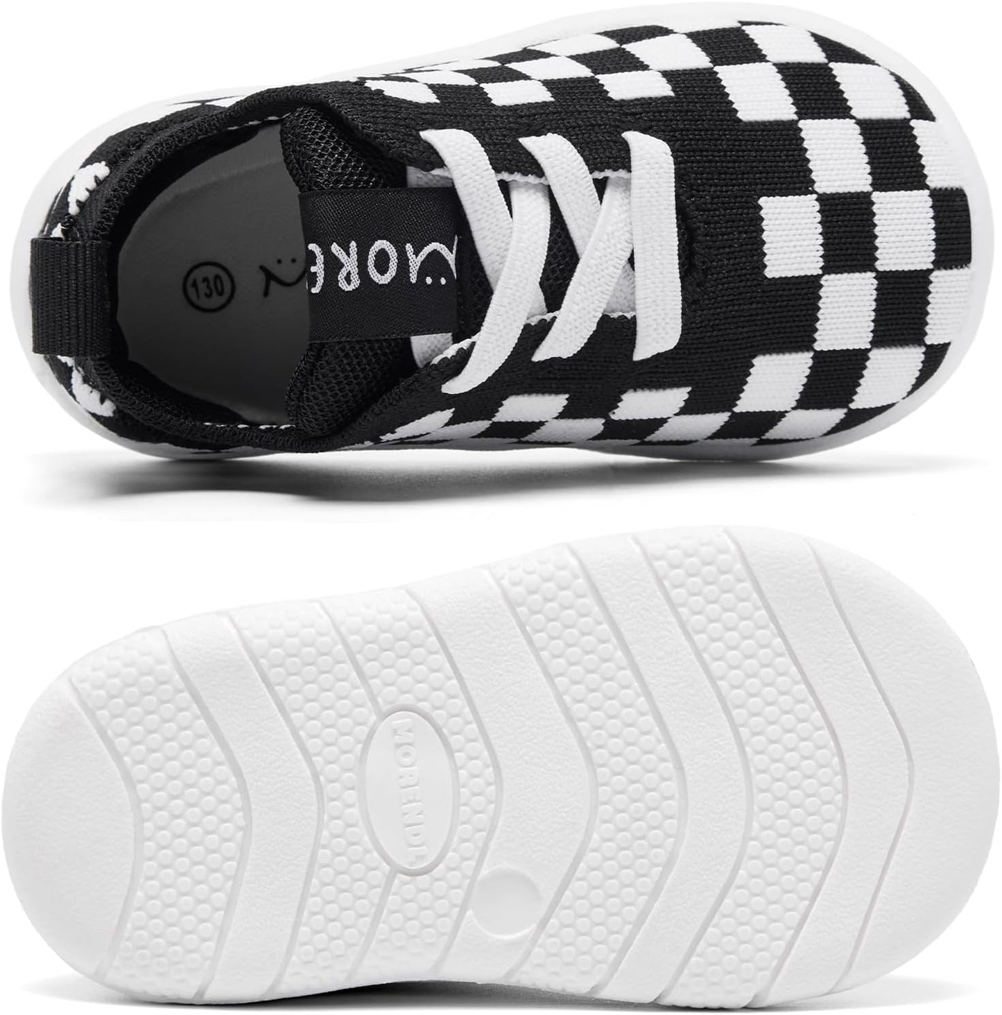 MORENDL Toddler Shoes Baby Walking Sock Shoes Infant Sneakers 0-4 Years Boy Girl Barefoot Tennis Shoe Non-Slip Brethable