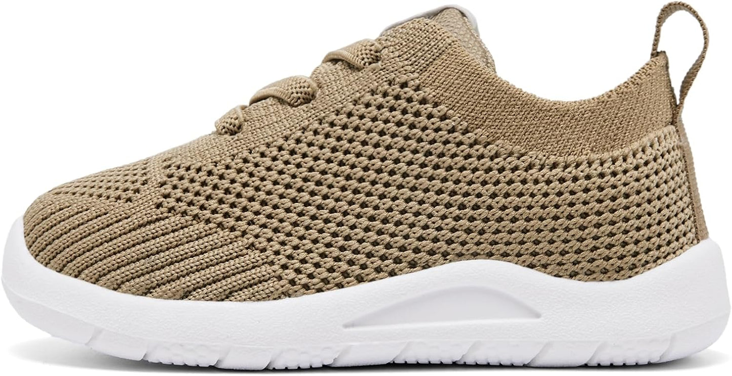 MORENDL Toddler Shoes Baby Walking Sock Shoes Infant Sneakers 0-4 Years Boy Girl Barefoot Tennis Shoe Non-Slip Brethable