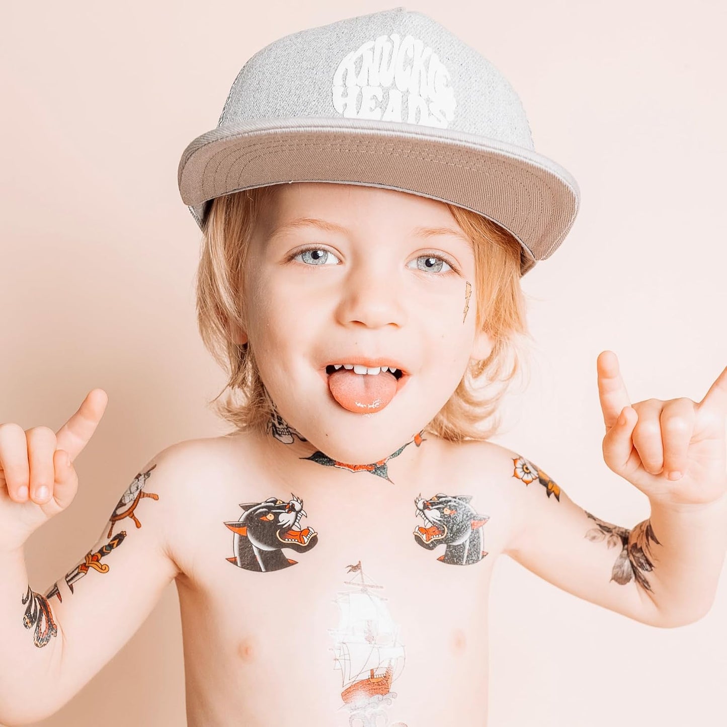 Baby Hats - Baseball Hat, Newborn Youth Flat Brim Mesh Trucker Surf Skate Bubba Bro Fitted Beach Cap Gorros para Bebes