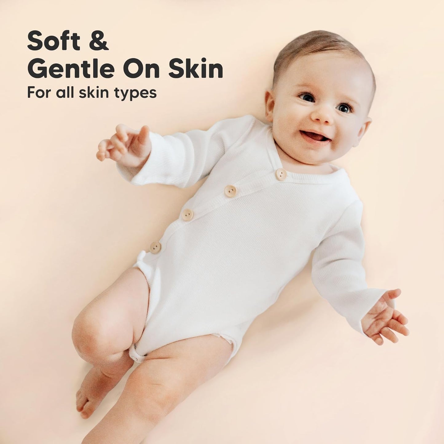 2-Pack Mini Crib Sheets Fitted - 38x26 Pack N Play Sheets for Pack and Play Mattress, Organic Cotton, Soft & Breathable Playard Bedding, Neutral Mini Toddler Bed Cover for Boys, Girls (Cameo)