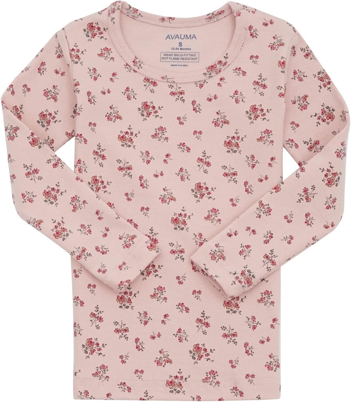 AVAUMA Baby Boys Girls Pajama Set 6M-7T Kids Cute Toddler Snug fit Pattern Design Pjs Cotton Sleepwear