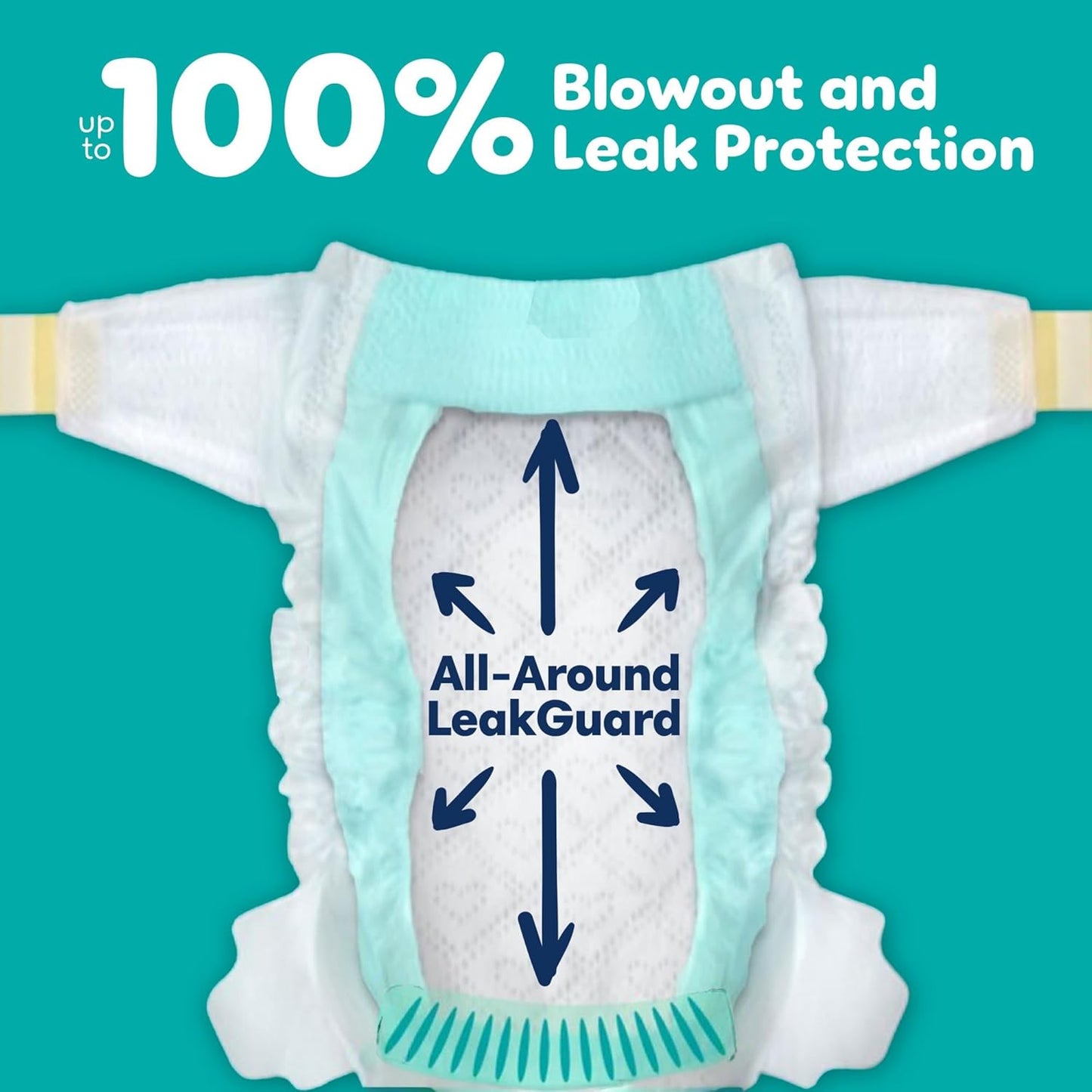 Pampers Baby Diapers - Swaddlers - Size 2, 84 Count, Ultra Absorbent Disposable Infant Diaper