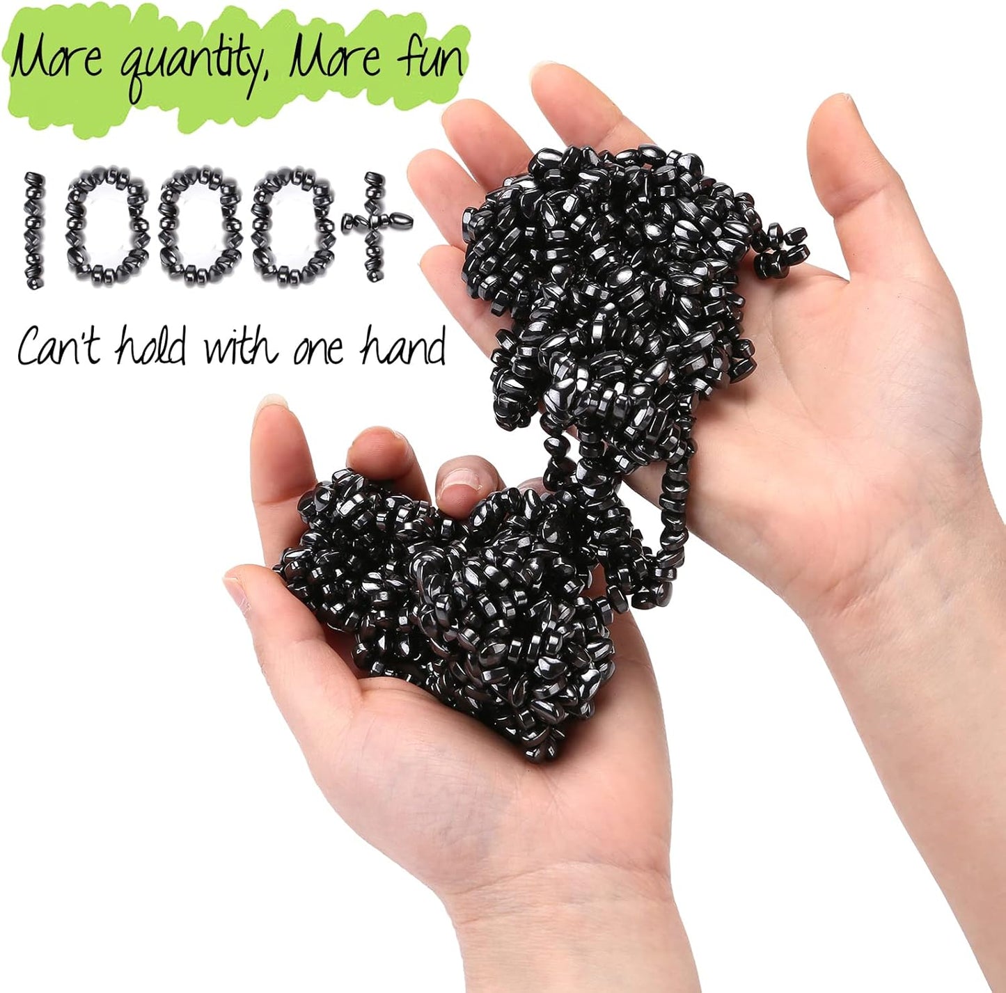 1000pcs Magnetic Balls Fidget Toys Adults, Magnetic Putty Ferrite Crags Magnet Putty Desk Toys for Office for Adults