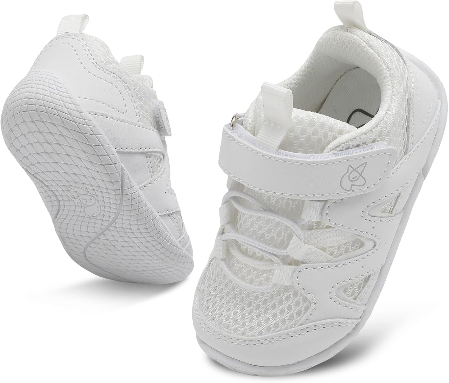 LeIsfIt Baby Shoes Boys Girls First Walking Shoes Non-Slip Toddler Breathable Sneakers Infant Sneakers
