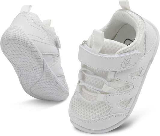 LeIsfIt Baby Shoes Boys Girls First Walking Shoes Non-Slip Toddler Breathable Sneakers Infant Sneakers