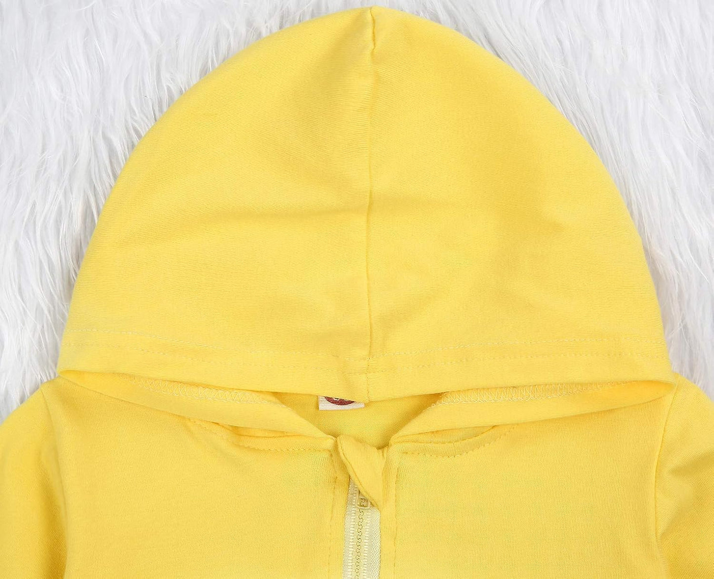 Imcute Baby Zip Up Hoodie, Unisex inflant Toddler Long Sleeve Sweatshirts Lightweight Jacket Hooded Coats Fall Winter Outfits