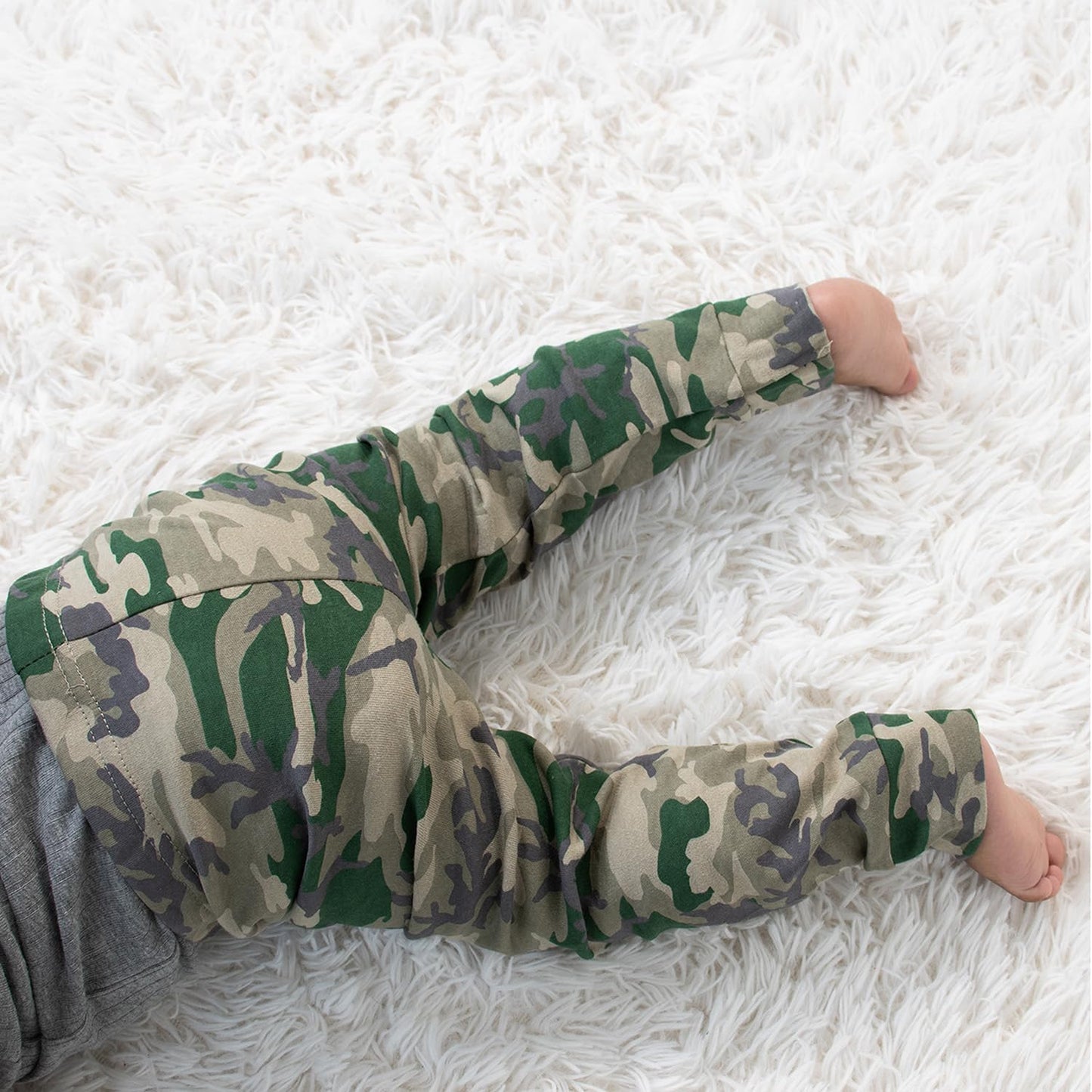 The Peanutshell 5 Pack Baby Boy or Girl Pants Set - 100% Cotton Toddler Pants, 0-24 Months for Toddlers & Babies - Dinosaur