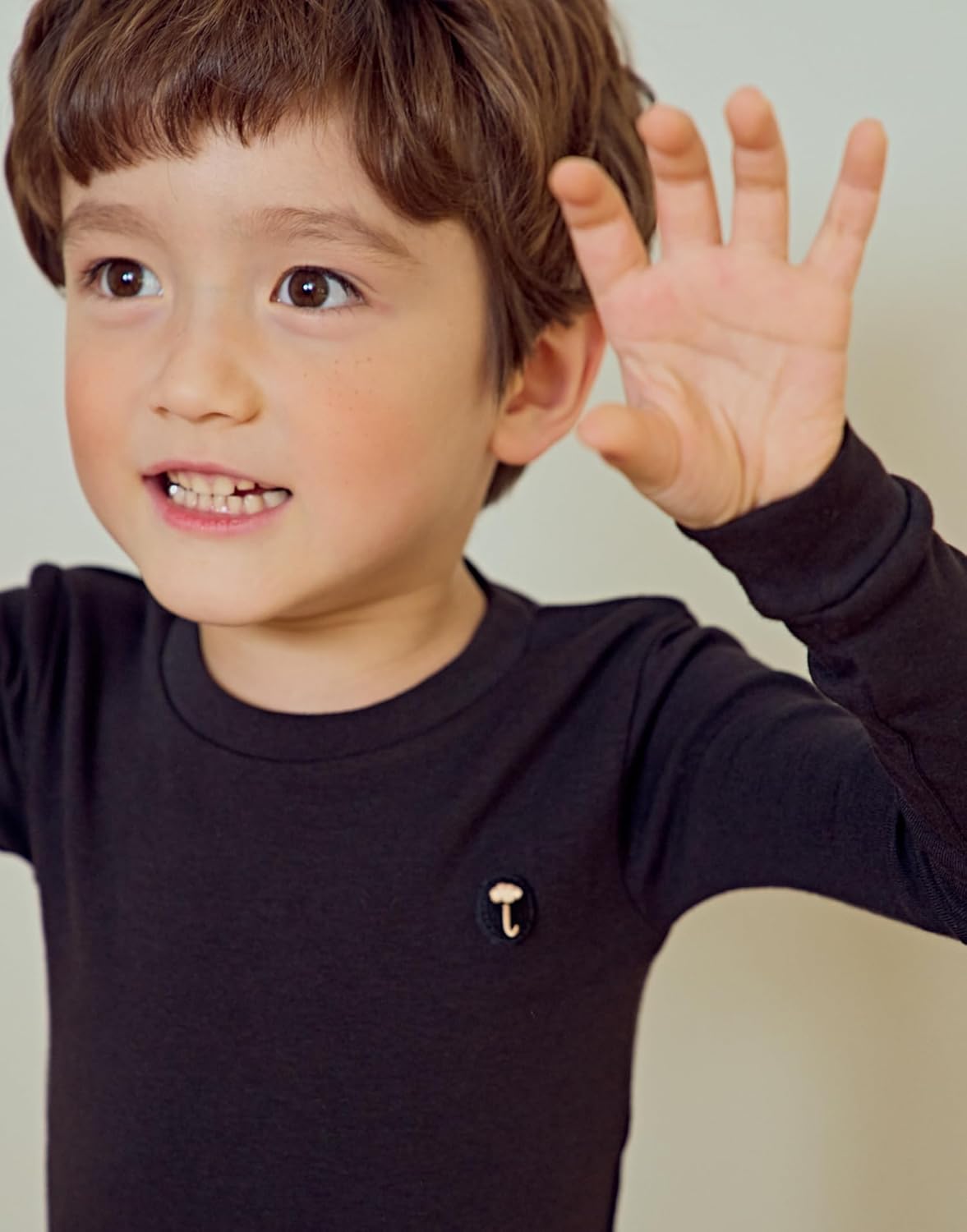 moimoln 6M-8Y Modal Cotton Solid Soft Breathable Baby Toddler Boys Girls Snug fit Pjs Long Sleeve Pajamas Set Sleepwear Daily