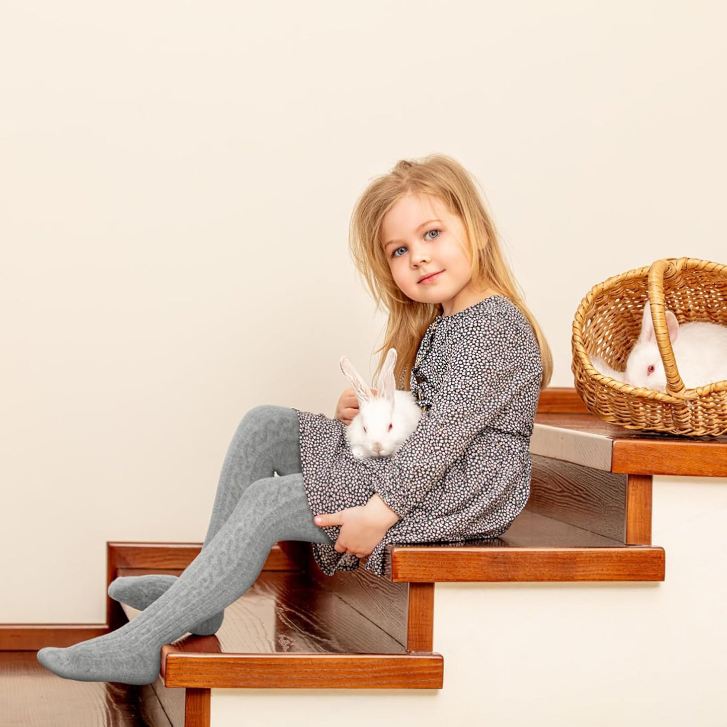 3 Pack Baby Girl Tights Cable Knit Leggings Stockings Cotton Pantyhose for Newborn Infant 6 Months-6 Years.