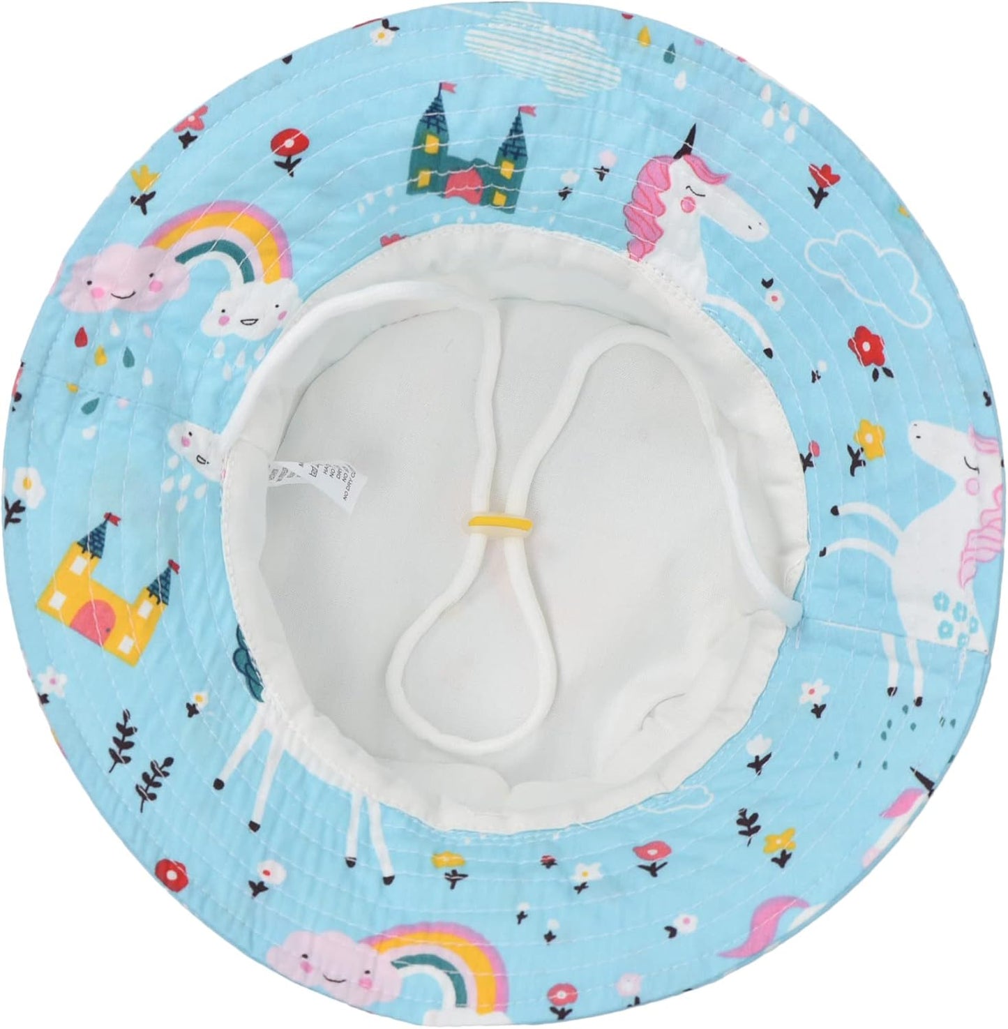 Baby Sun Hat Toddler Beach Swim Hats UPF 50+ Summer Bucket Hat Kids Infant Wide Brim Adjustable Sun Hat for Baby Boy Girls