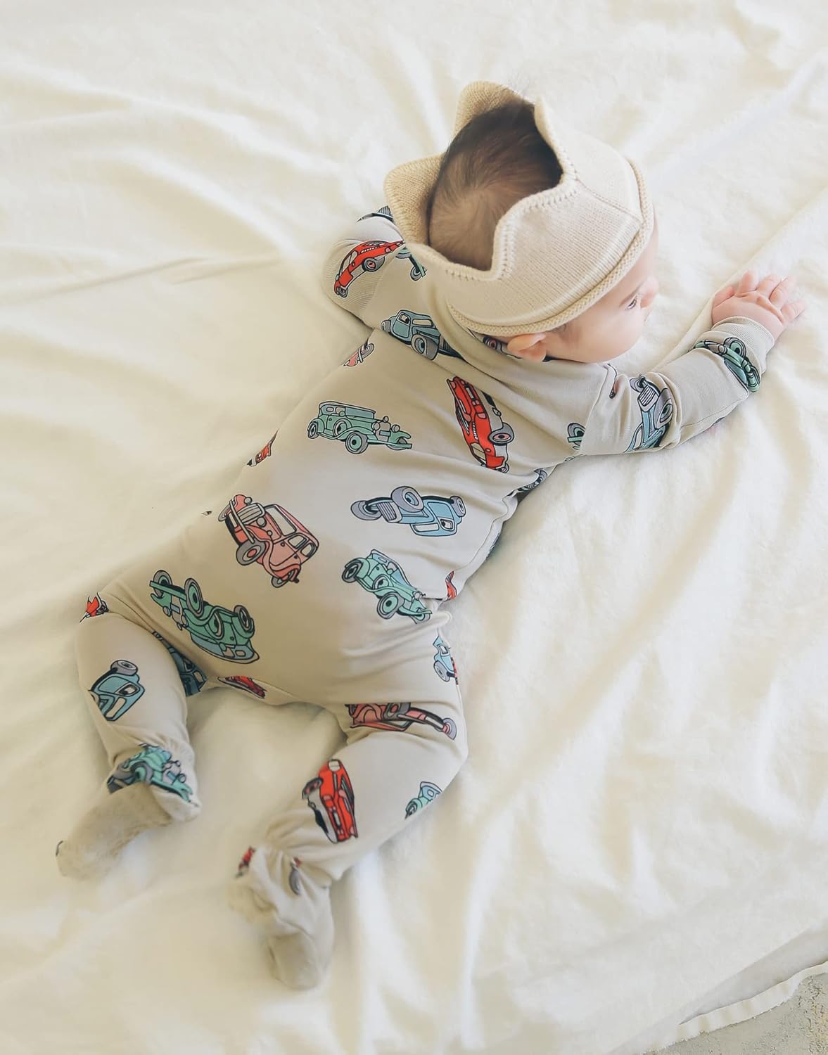 VAENAIT BABY Infant Toddler Boys Girls Footed Pajamas One-PIece Romper Sleep and Play 0M-2T