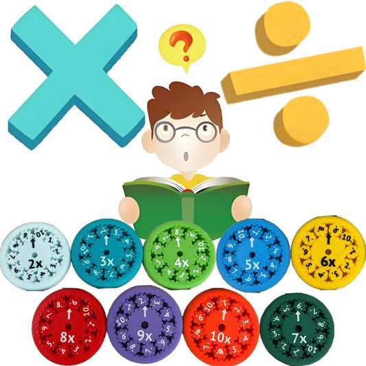 9Pcs Math Fidget Spinners