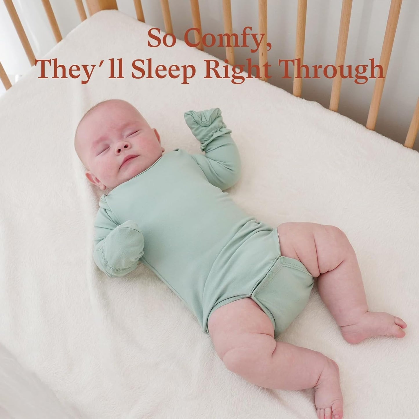 Baby Long Sleeve Onesie Bodysuits (3-Pack), Infants Onesies for Boys Girls, Snap Closure for Newborns