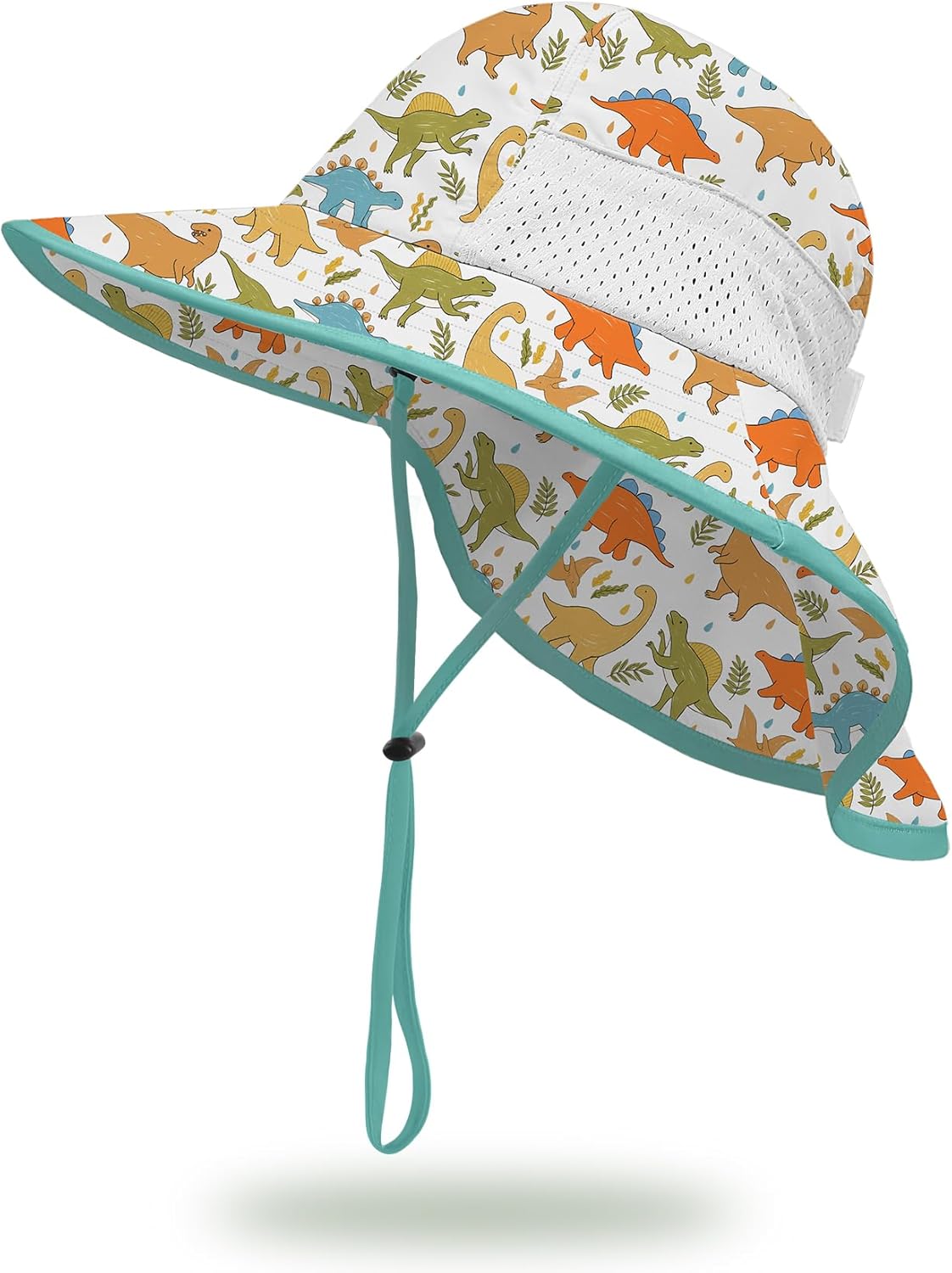 Baby Sun Hat with Neck Flap for Sun Protection Toddler Beach Hat UPF 50+ Outdoors 0-6 Years Boys Girls