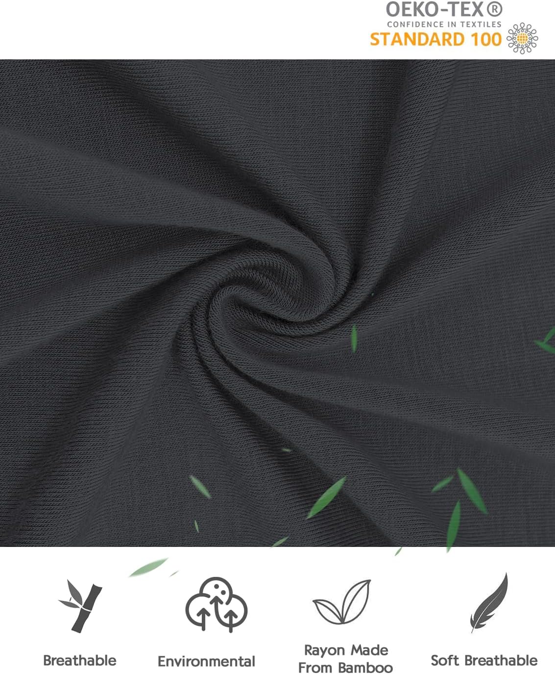 Jimonda Baby Romper Boys Girls Bamboo Pajamas 2-Way Zipper Footless Unisex Long Sleeve Sleepers Sleep and Play 0-24 Months