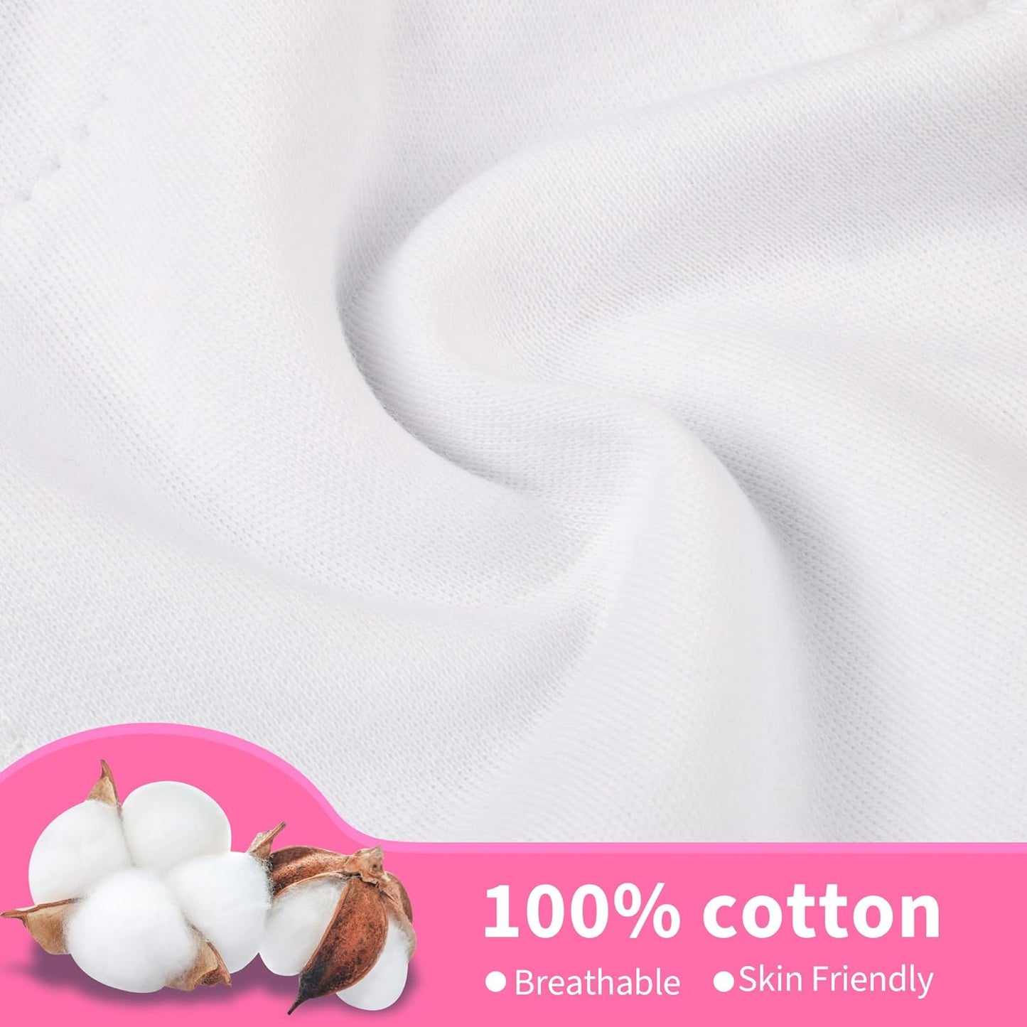 BIG ELEPHANT Toddler Training Pants, Soft Cotton Absorbent Training Underwear for Baby Boys & Girls