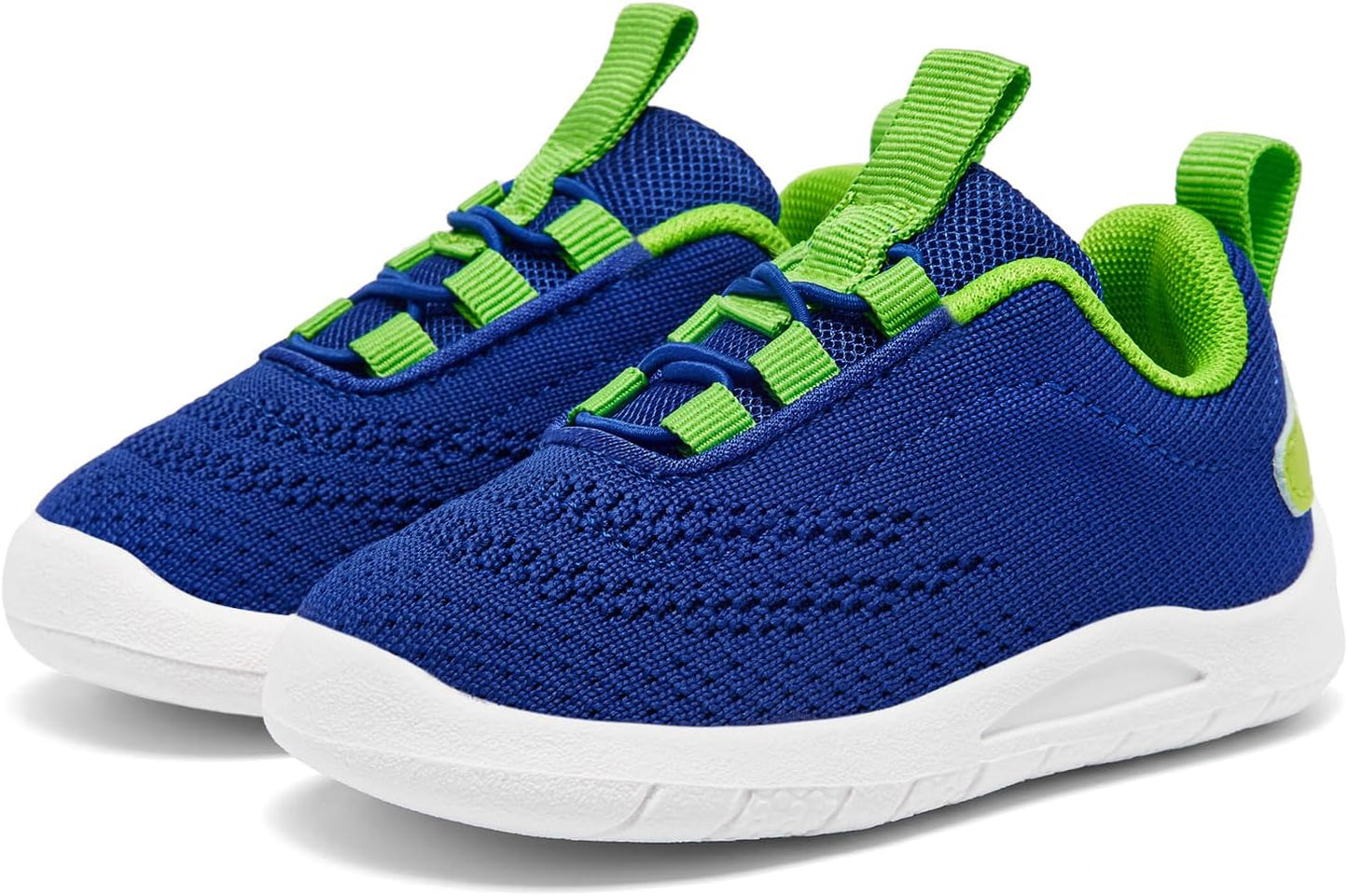 MORENDL Toddler Slip On Sneakers Baby Walking Shoes Non-Slip Breathable Unisex Pink Mesh Lace-Up Athletic Sneakers Infant Running Shoes