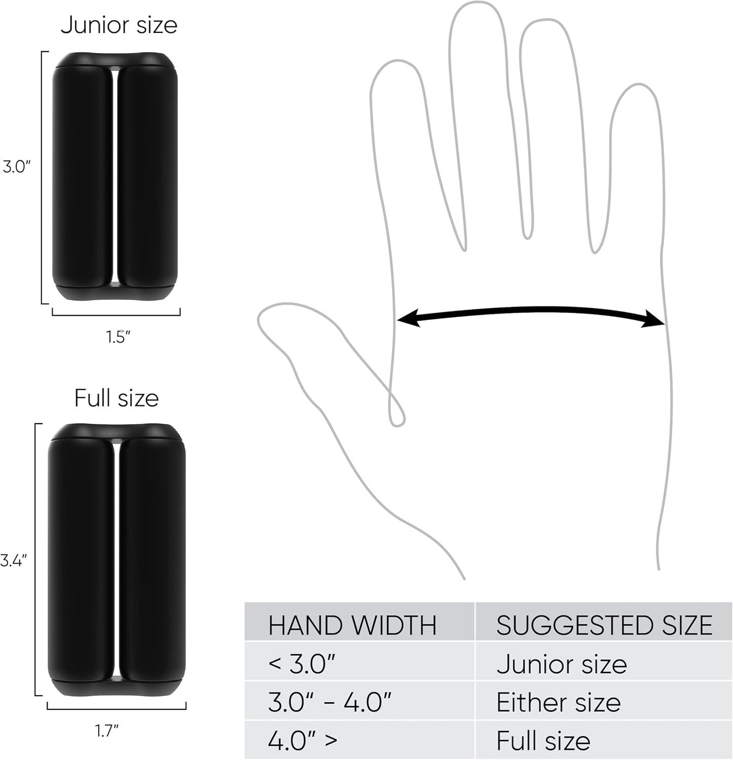 ONO Roller - Handheld Fidget Toy for Adults | Help Relieve Stress, Anxiety, Tension | Promotes Focus, Clarity | Compact, Portable Design (Junior Size/ABS Plastic, Orange)