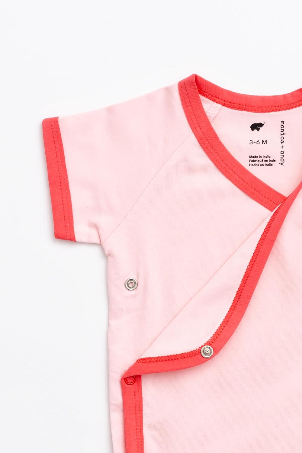 MONICA + ANDY Baby Organic Short Sleeve Lucky Bodysuit