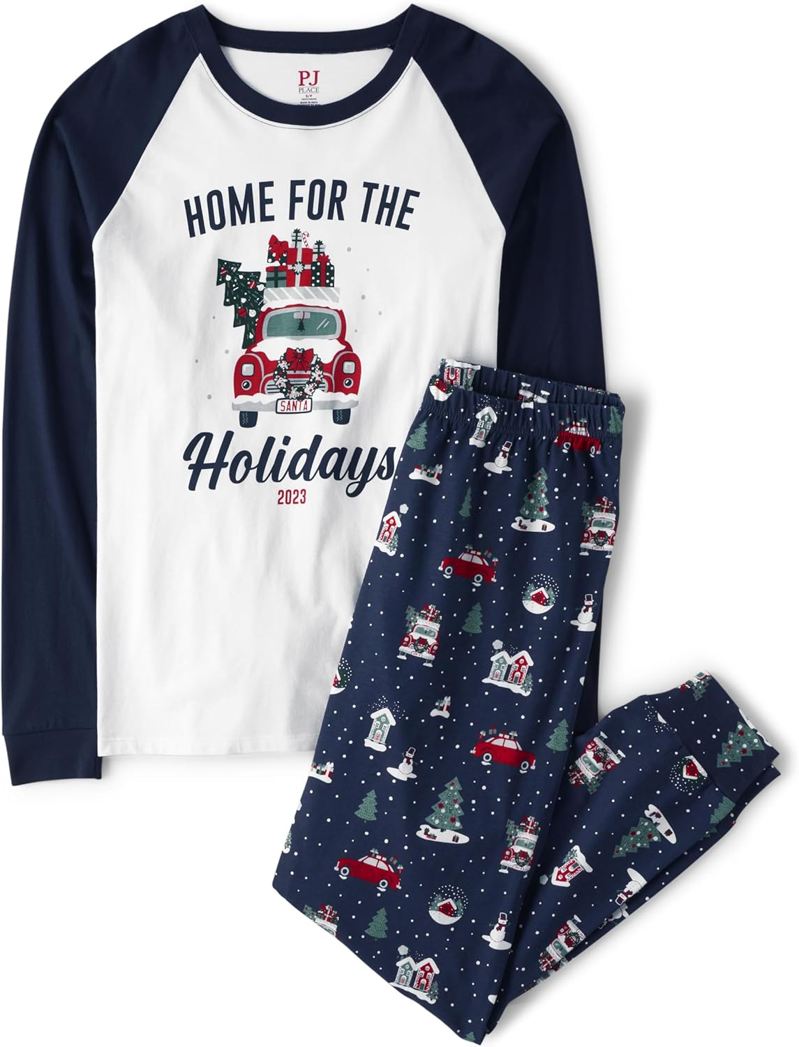 The Children’s Place Family Matching, Christmas and Holiday Pajama Sets, Cotton