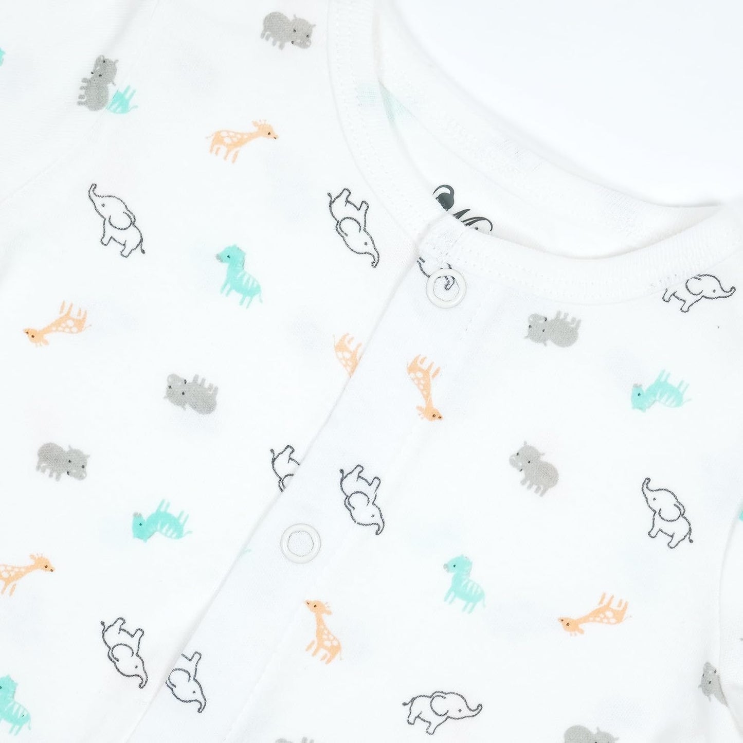 3-Pack 100% Cotton Baby Boy Rompers,0-24Months Short Sleeve Toddler Romper,Breathable Spring/Summer Clothes