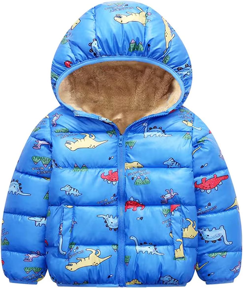 Toddler Winter Coat Baby Boy Fleece Jacket Kid Infant Girl Sweater Clothes 1-6T