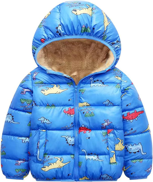 Toddler Winter Coat Baby Boy Fleece Jacket Kid Infant Girl Sweater Clothes 1-6T