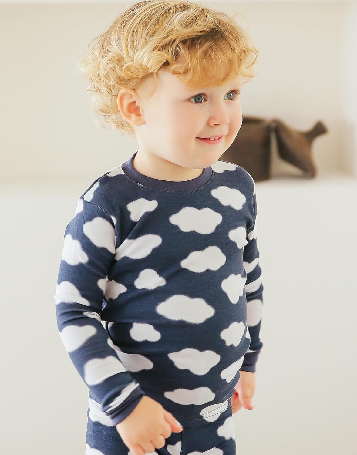 VAENAIT BABY 6M-12Y Kids Unisex Girls & Boys Soft Comfy Modal Tencel Sleepwear Pajamas 2pcs or 4pcs Set