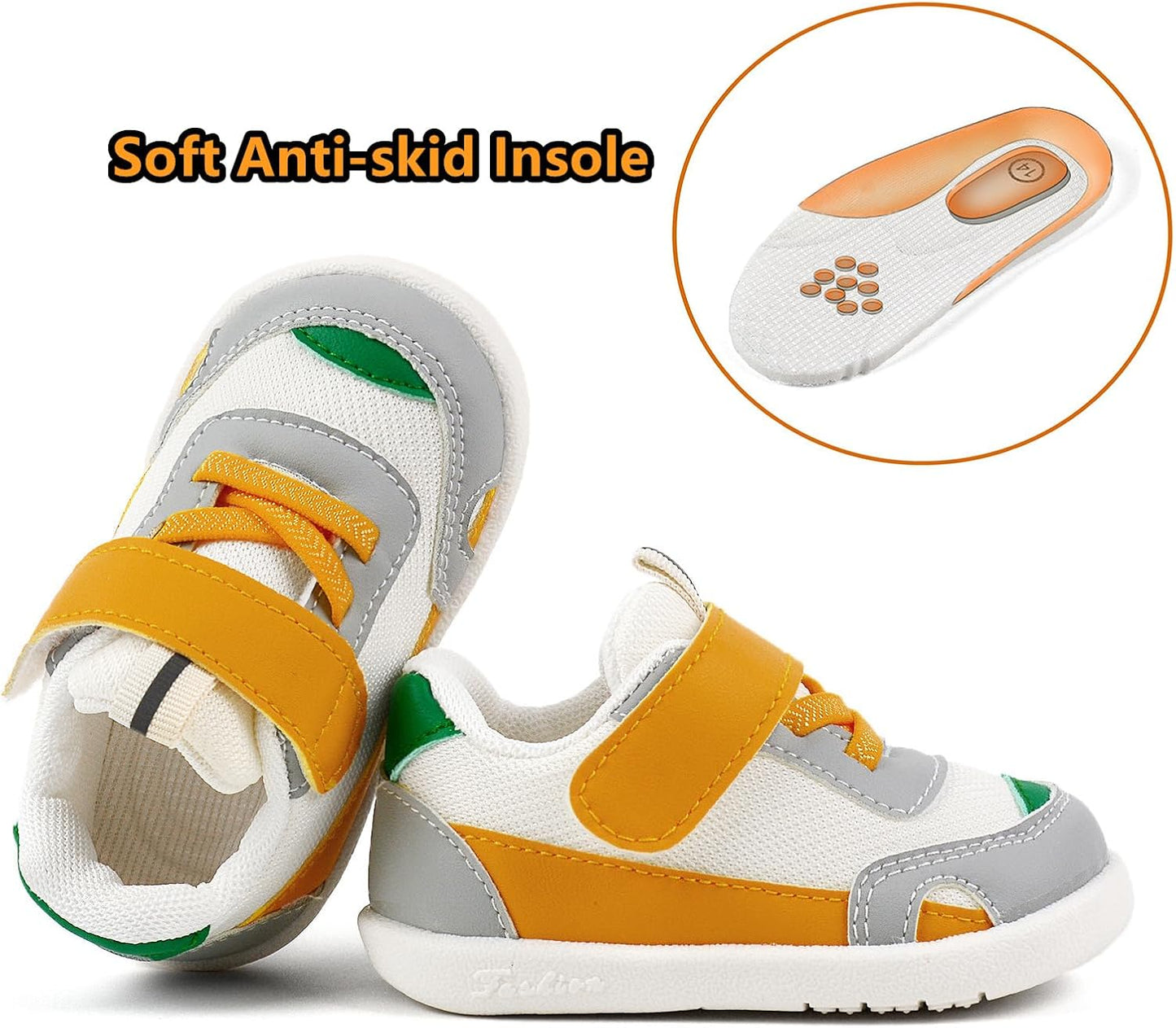 Baby Boy Girl Shoes Infant Non Slip Sneakers Breathable Lightweight Toddler First Walking Shoes 6 12 18 24 Months