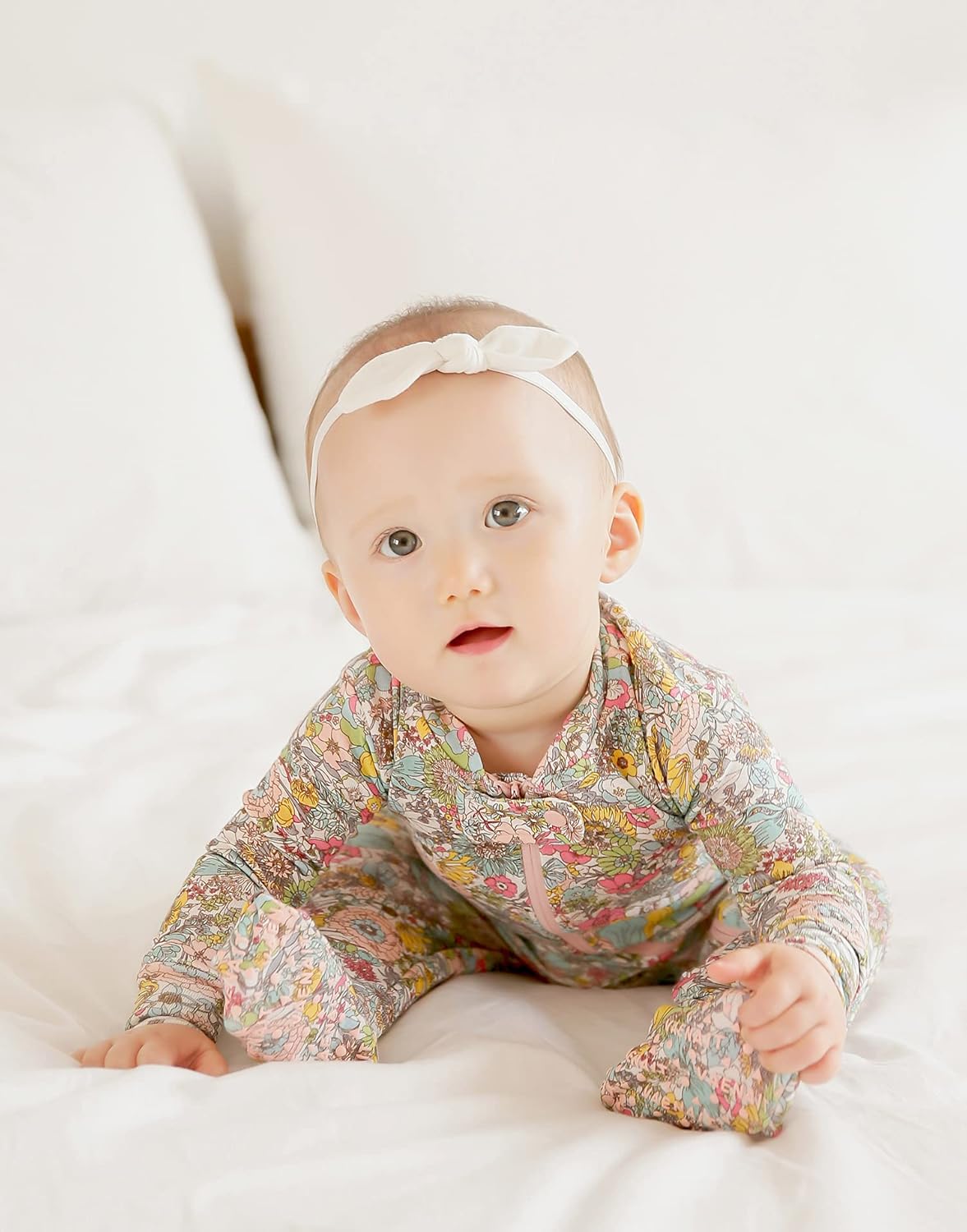 VAENAIT BABY Infant Toddler Boys Girls Footed One-Piece Sleep and Play Premium Modal Pajamas 1-2 Pieces