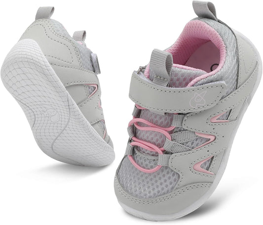 LeIsfIt Baby Shoes Boys Girls First Walking Shoes Non-Slip Toddler Breathable Sneakers Infant Sneakers