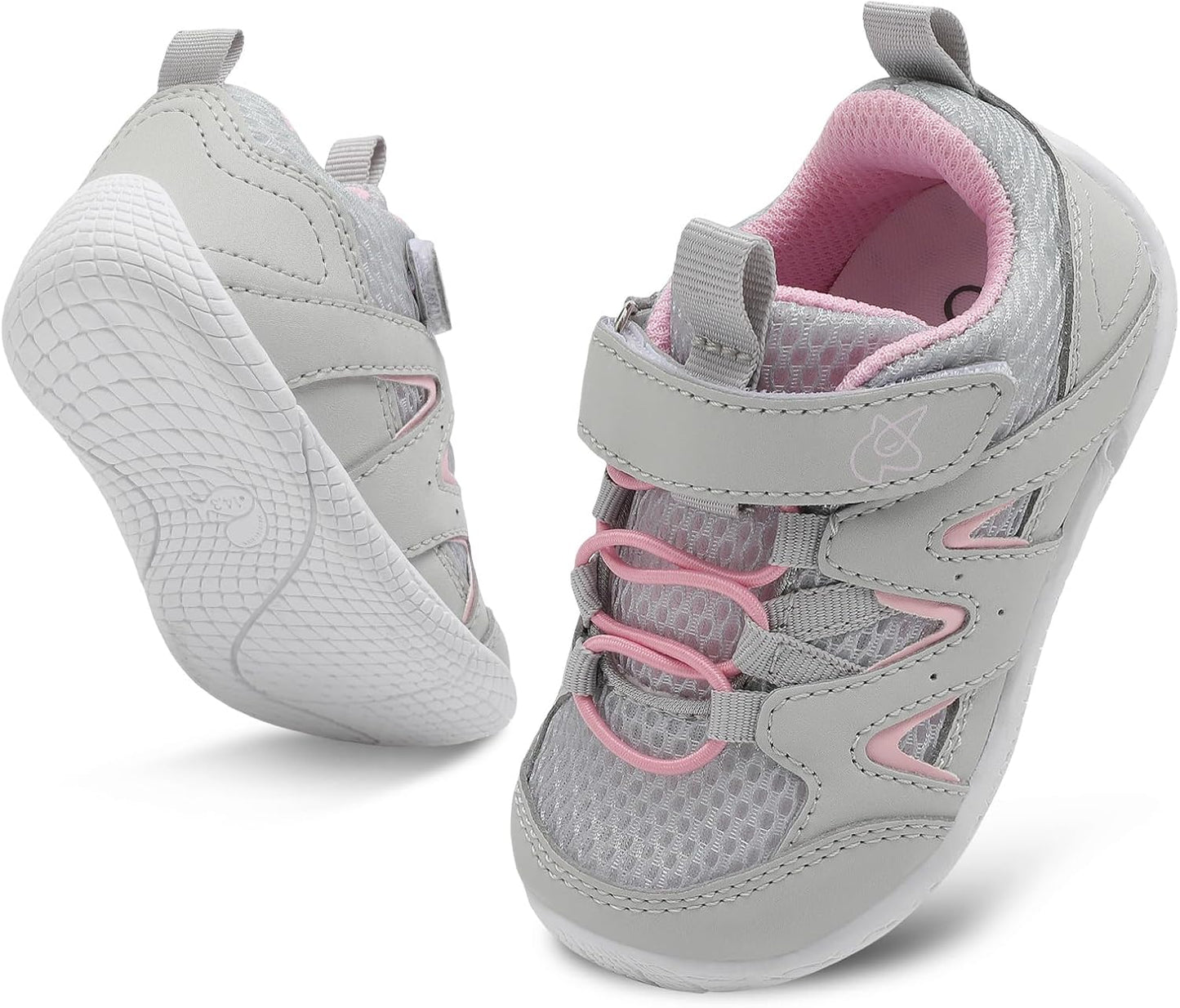 LeIsfIt Baby Shoes Boys Girls First Walking Shoes Non-Slip Toddler Breathable Sneakers Infant Sneakers