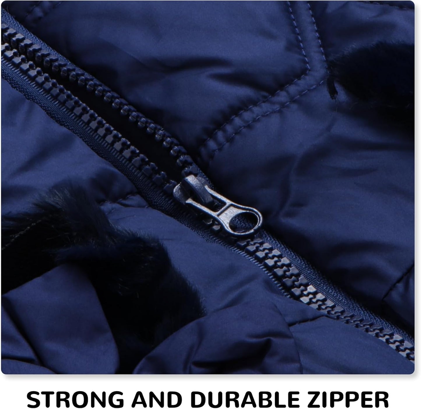 Toddler Winter Coats Baby Jacket Snow Clothes Puffer Dress Girl Warm Hoodie 1-4T