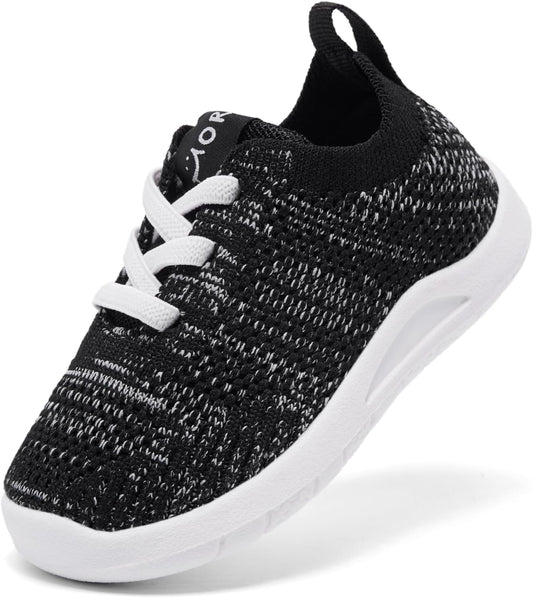 MORENDL Toddler Shoes Baby Walking Sock Shoes Infant Sneakers 0-4 Years Boy Girl Barefoot Tennis Shoe Non-Slip Brethable