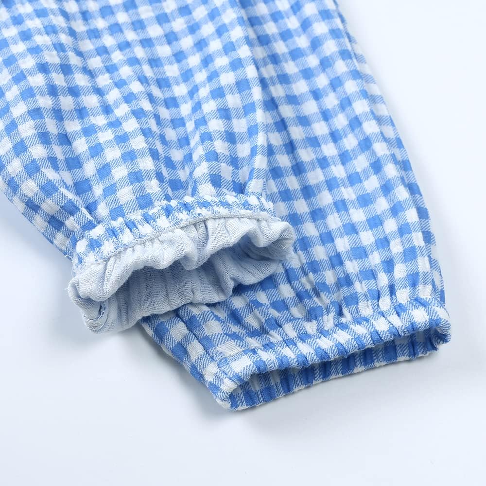 MYGBCPJS Baby Boys Girls Cotton Linen Trousers Kids Casual Ankle Pants Loose Long Bloomers