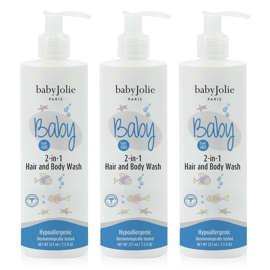 Baby Jolie Baby Body Wash, Kids Hair and Body Wash for Babies & Newborn 2-in-1, Shampoo + Soap | 7.5oz | 221ml (3)