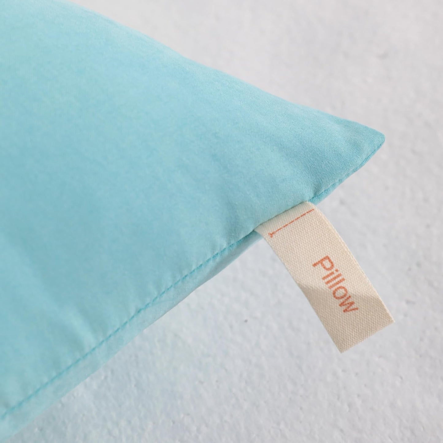 NTBAY Toddler Pillows, Down Alternative 13"x18" Pillows, Machine Washable - Soft and Breathable Travel Small Pillows for Sleeping, Ideal for Daycare, Crib, Cot, Aqua