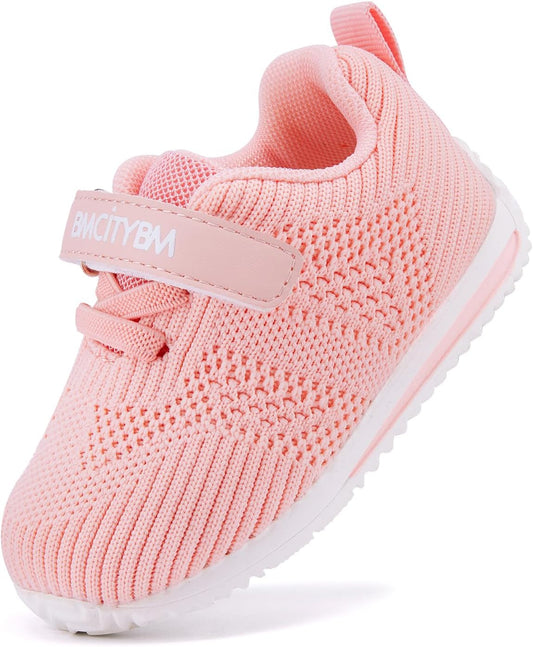 BMCiTYBM Baby Boy Girl Shoes Breathable Mesh Walking Shoes Lightweight Non-Slip Sneakers Infant First Walkers 6 9 12 18 24 Month