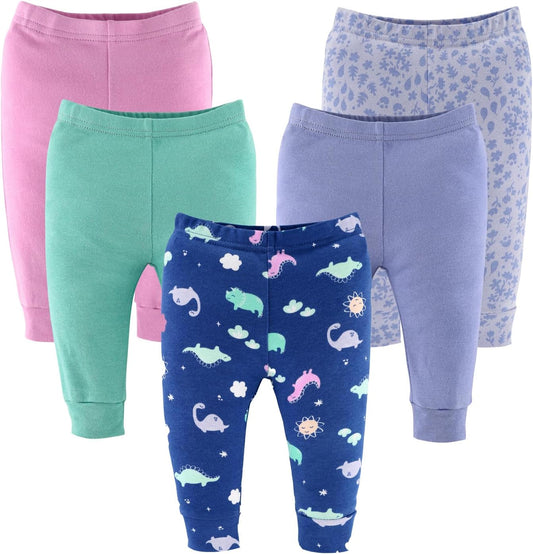 The Peanutshell Baby Girl Pants, Baby Girls' Clothing, Cotton Baby Clothes for Girls, Newborn to 24 Month Pants, Bottoms