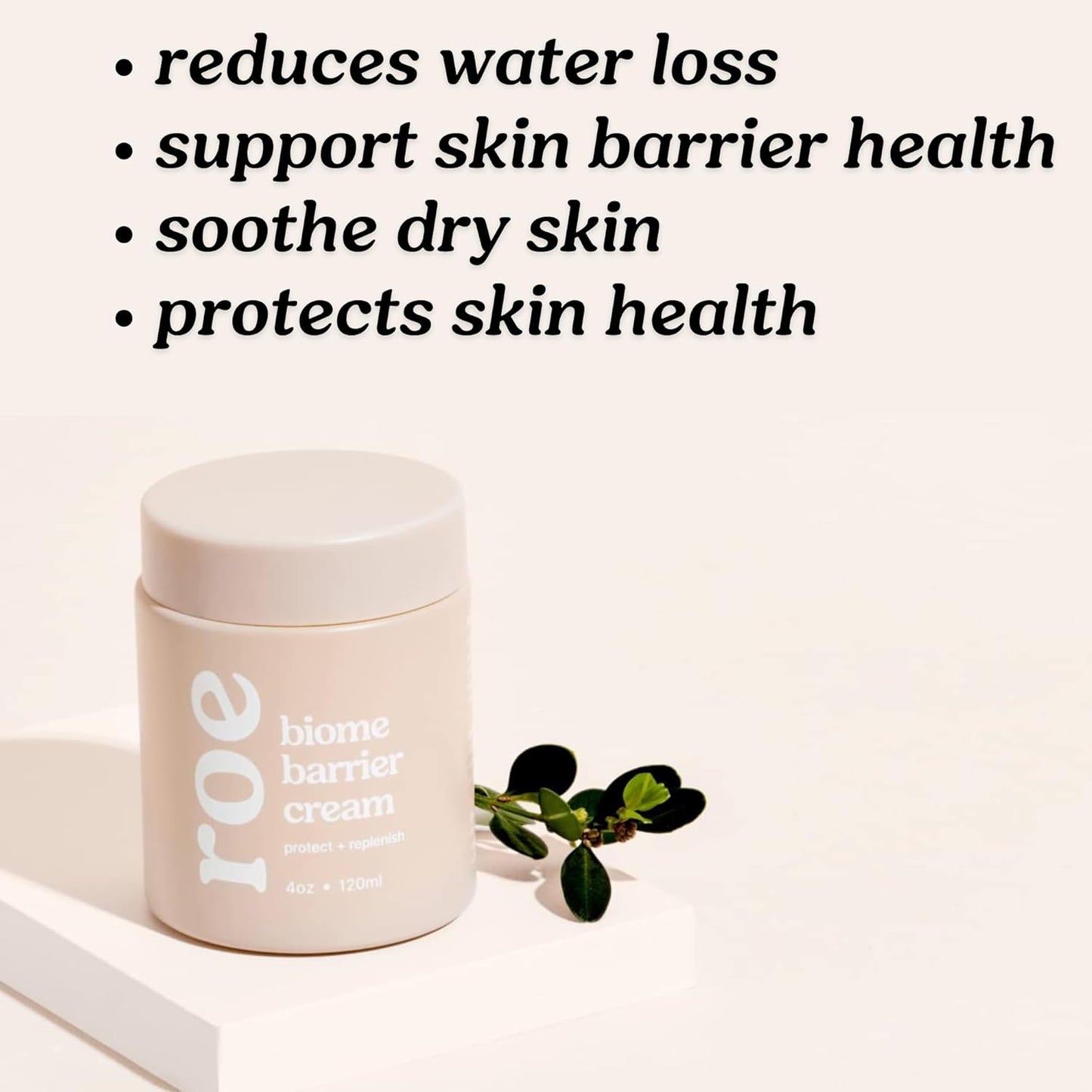 Roe Wellness- Baby Cream Lotion Ointment | Full Body Biome Barrier Cream | Clean Ingredients, Dry Skin, Itch Relief, Moisturizing, All Over Ointment | Toddlers & Kids
