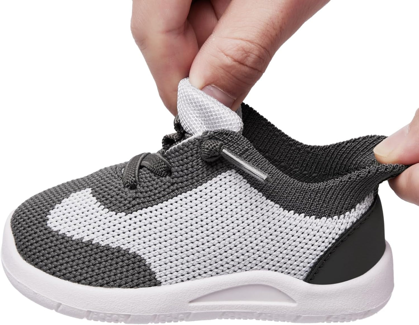 MORENDL Toddler Shoes Baby Walking Sock Shoes Infant Sneakers 0-4 Years Boy Girl Barefoot Tennis Shoe Non-Slip Brethable