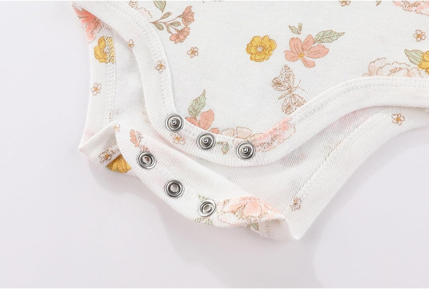 Baby Boy Girl 10 Piece Combined Type Clothing Set Cotton Baby Bodysuits and Pants Set Home Outdoor Infant Clothes