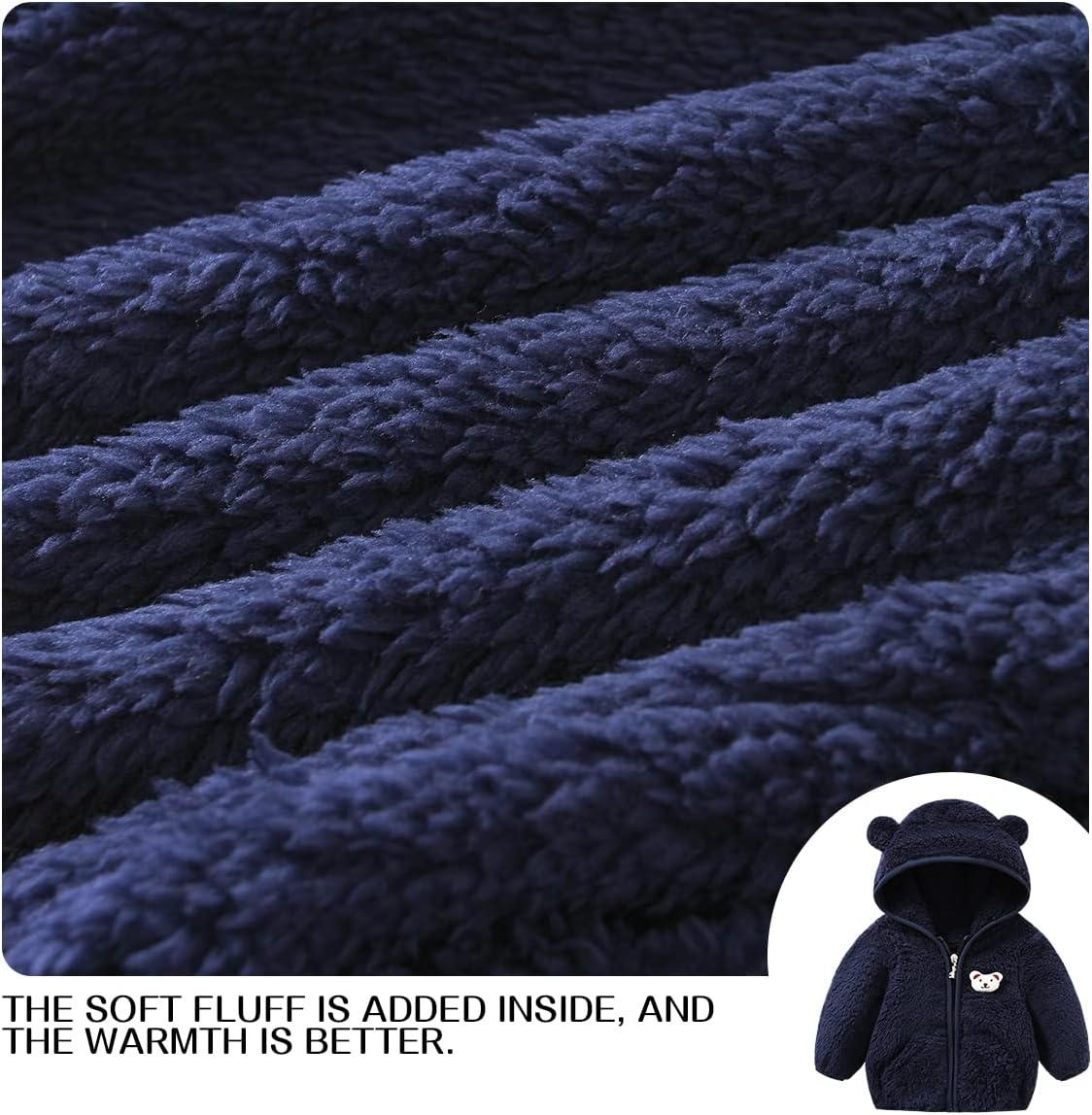 Baby Boy Fleece Jacket Girl Winer Clothes Coat Toddler Boy'S Clothing Sweater