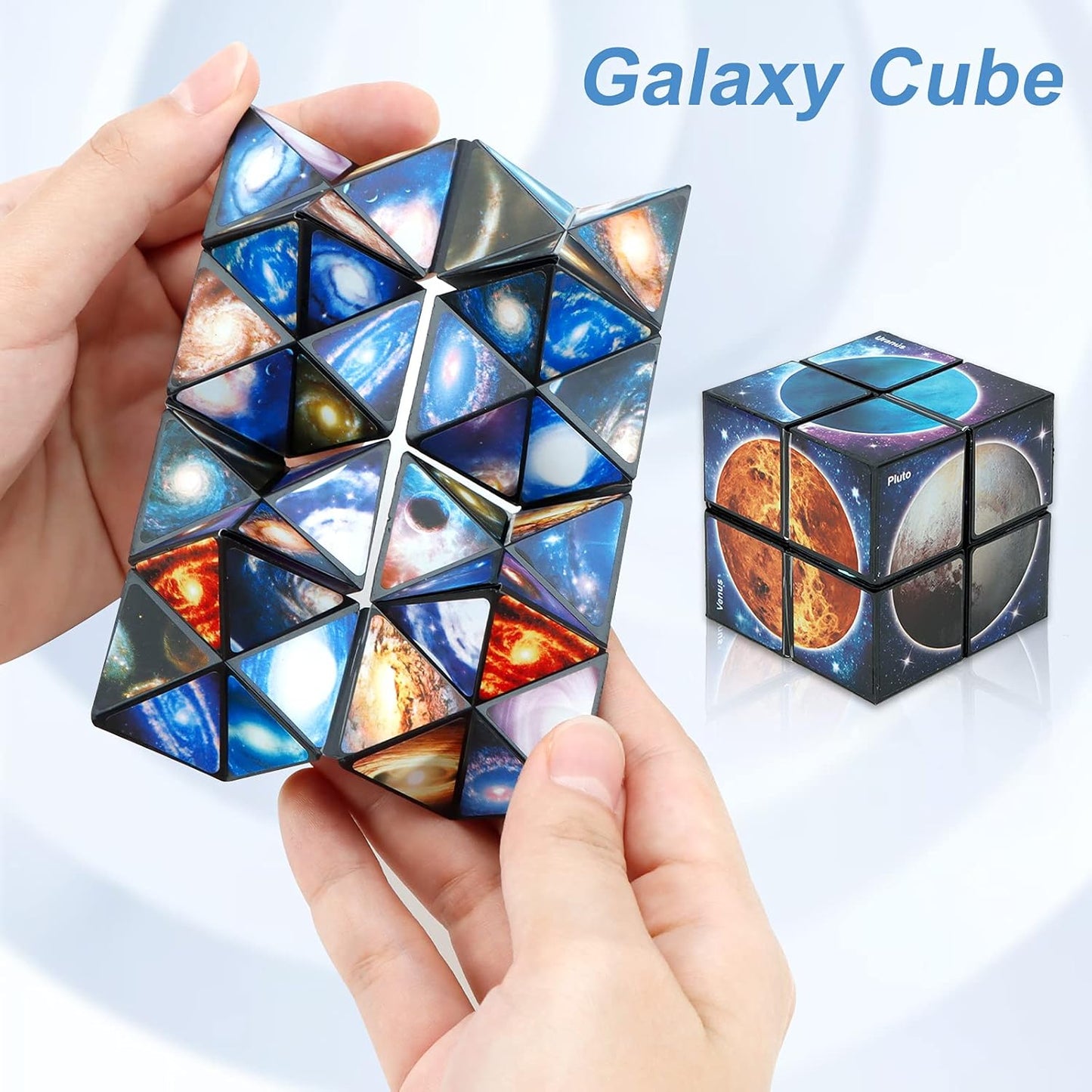 Star Cube Magic Cube Set, 2 in 1 Yoshimoto Cube for Kids and Adults, Toy for Boys and Girls Ages 8-12