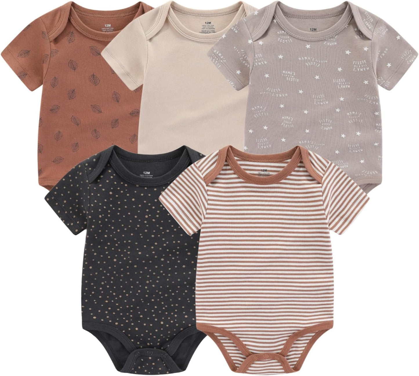 Newborn Layette Gift Set 27-Piece Baby Girl Clothes Bodysuits, Pants Essentials and Accessories 0-12Months